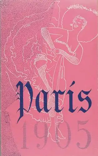 Metropol-Theater, Hans Pitra, Otto Schneidereit, Frans Haacken ( Grafik ), DEWAG-Werbung: Programmheft Franz Lehar DIE LUSTIGE WITWE Metropol-Theater 1956. 