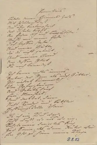 Theater im Palast, Vera Oelschlegel, Manuel Neuendorf, Wolfgang Schulz: Programmheft Wundert euch, ihre Freunde, nicht Wolfgang Heinz spricht Lyrik und Prosa von Johann Wolfgang von Goethe Premiere 16. Oktober 1979. 