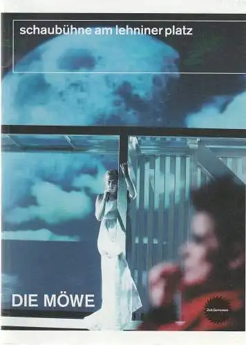 Schaubühne am Lehniner Platz, Jens Hillje, Heinrich Kreyenberg: Programmheft DIE MÖWE von Anton Tschechow Premiere 15. Oktober 2004 Spielzeit 2004 / 2005. 