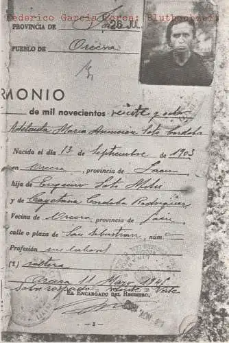 Bühnen der Stadt Köln, Claus Helmut Drese, Andfreas Wirth, Joachim Johannsen: Programmheft BLUTHOCHZEIT Federico Garcia Lorca Köln 1974. 