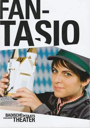 Badisches Staatstheater Karlsruhe, Peter Spuhler, Michael Fichtenholz, Carsten Jenß, Boris Kehrmann, Bernd Feuchtner: Programmheft Jacques Offenbach FANTASIO Premiere 13. Dezember 2014 Spielzeit 2014 / 15 Nr. 223.