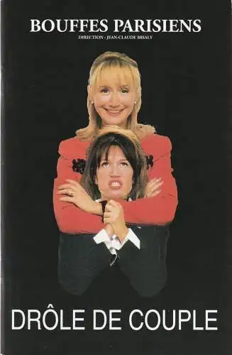 Bouffes Parisiens, Jean-Claude Brialy: Programmheft Neil Simon DROLE DE COUPLE Bouffes Parisiens 1994. 