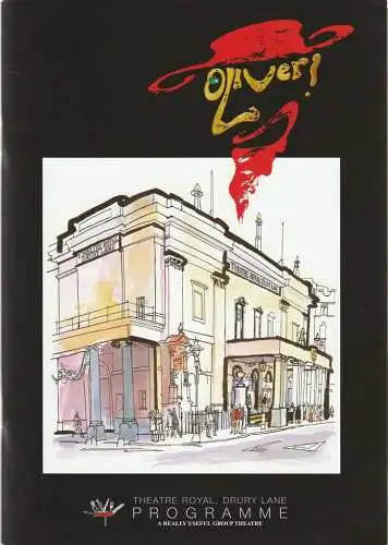 Theatre Royal, Drury Lane, Cameron Mackintosh, Thomas Mann, Annie Henderson-Begg, Lee Thompson: Programmheft Lionel Bart OLIVER Theatre Royal, Drury Lane 2009. 