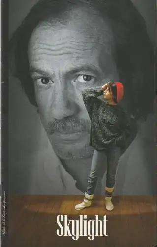 Theatre de la Gaite Montparnasse, Louis Michel Colla, Catherine Maheo: Programmheft David Hare SKYLIGHT Theatre de la Gaite Montparnasse 1998. 