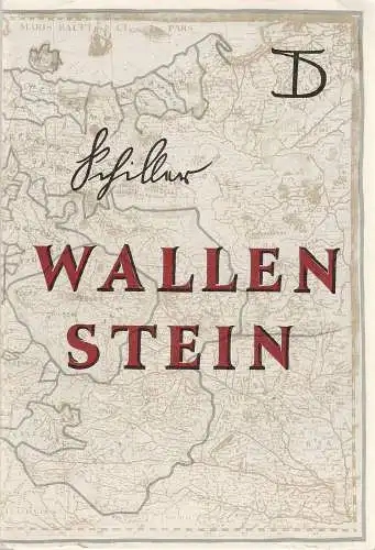Deutsches Theater Staatstheater, Wolfgang Heinz: Programmheft Friedrich Schiller WALLENSTEIN Spielzeit 1958 / 59 Heft 4. 