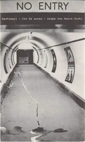 Schauspiel Köln, Hansgünther Heyme, Roberto Ciulli, Hans Schulze: Programmheft Maxim Gorki NACHTASYL Premiere 25. September 1976 Schauspielhaus. 