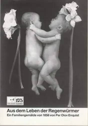 Brandenburger Theater, Ekkehard Prophet, Ulf Brandstädter: Programmheft Per O. Enquist AUS DEM LEBEN DER REGENWÜRMER Brandenb. Theater 1993. 