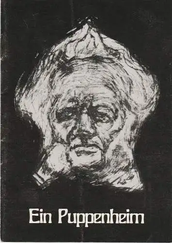 Renaissance-Theater Berlin, Kurt Raeck, Marianne Weno: Programmheft Henrik Ibsen EIN PUPPENHEIM Renaissance-Theater Berlin 1976. 
