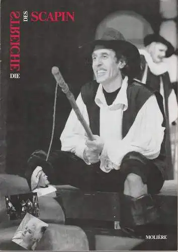 EURO-STUDIO, Konzertdirektion Landgraf, Birgit Landgraf, Bernd Böhner ( Szenenfotos ): Programmheft Moliere DIE STREICHE DES SCAPIN Konzertdirektion Landgraf 1995. 