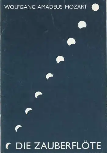 Bühnen der Stadt Bielefeld, Heiner Bruns, Frank Harders-Wuthenow: Programmheft Mozart DIE ZAUBERFLÖTE Stadttheater Bielefeld 1996. 