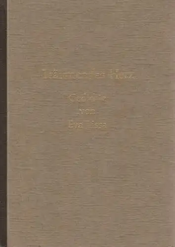 Lissa Eva: Lissa Eva Träumendes Herz. Gedichte 1989. 