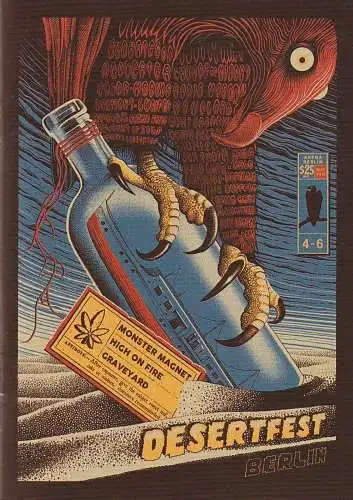 Desertfest Berlin Team / Crew: Programmheft DESERTFEST BERLIN MAY 2018. 