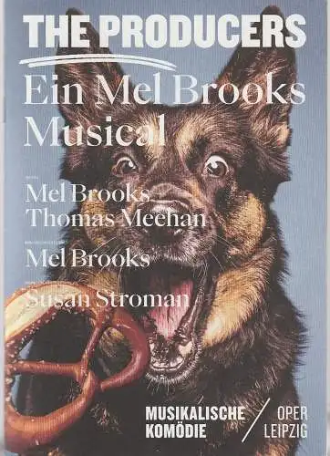 Oper Leipzig, Tobias Wolff, Emilia Ebert, Inken Meents, formdusche: Programmheft Mel Brooks THE PRODUCERS Oper Leipzig 2023. 