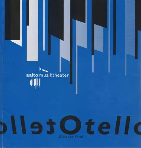 Theater & Philharmonie Essen, Otmar Herren, Wolf-Dieter Hauschild, Wolfgang Binal: Programmheft Giuseppe Verdi OTELLO Aalto Musiktheater 1994. 