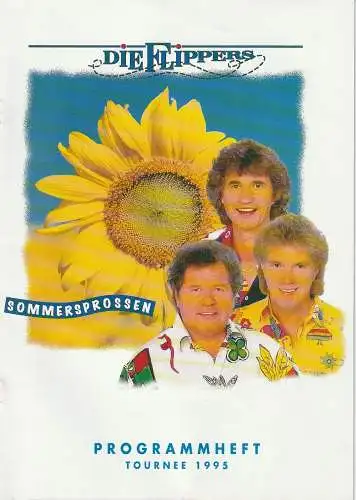 Kosmos Concerts: Programmheft DIE FLIPPERS SOMMERSPROSSEN TOURNEE 1995. 