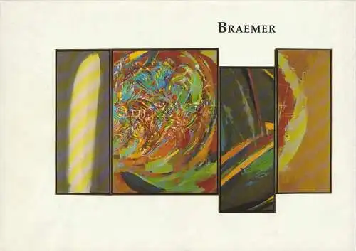Förderkreis Schleswig-Holsteinisches Künstlerhaus Selk: L. D. BRAEMER Katalog zur Ausstellungstournee 1990. 