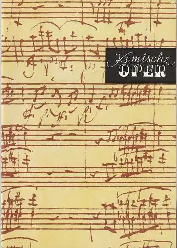 Komische Oper Berlin, Gerhard Müller, Karlheinz Drechsel, Dietrich Kaufmann: Programmheft JUBILÄUMSKONZERT DIXIELAND-ALL-STARS BERLIN 9. Mai 1988 Spielzeit 1987 / 88. 