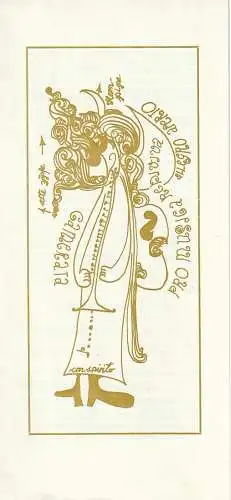 Staatliches Sinfonieorchester Schwerin, Walter König, Dieter Klett: Programmheft 40. MUSEUMSKONZERT 11. März 1973 Staatliches Museum Schwerin. 