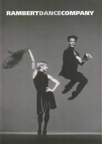 Norddeutsche Konzertdirektion Melsine Grevesmühl: Programmheft RAMBERT DANCE COMPANY 29. / 30. November 1996 Jahrhunderhalle Hoechst. 