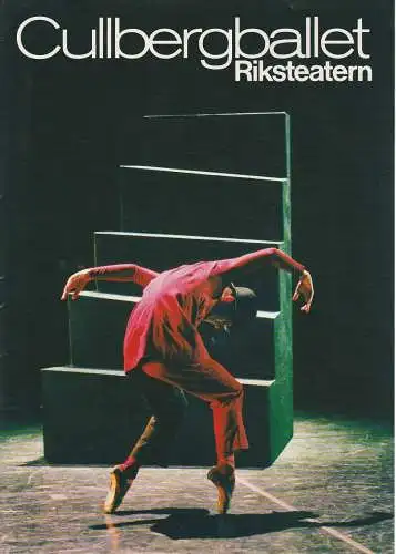 Norddeutsche Konzertdirektion Melsine Grevesmühl, Annette Mercky: Programmheft CULLBERGBALLET RIKSTEATERN Jahrhunderthalle Frankfurt 15. November 1999. 