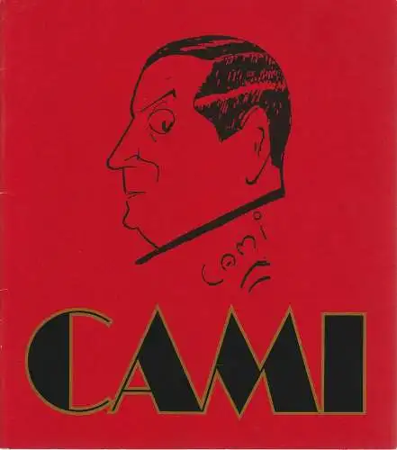 Schaubühne am Lehniner Platz, Stephen Tree: Programmheft Pierre Henri Cami DRAMEN AUS DEM TÄGLICHEN LEBEN - cafe-concert - Premiere 29. September 1983 Spielzeit 1983 / 84. 