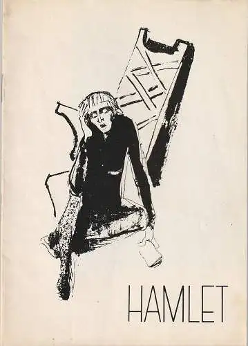 Tournee-Theater DER GRÜNE WAGEN, Alexander E. Franke: Programmheft William Shakespeare HAMLET Prinz von Dänemark. 