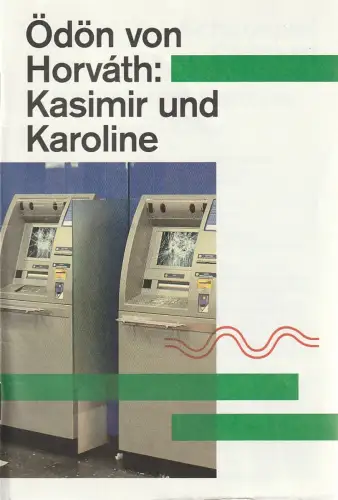 Schauspiel Stuttgart, Armin Petras, Anna Haas: Programmheft Ödön von Horvath KASIMIR UND KAROLINE Premiere 13. Mai 2017 Spielzeit 2016 / 17 Nr. 16. 
