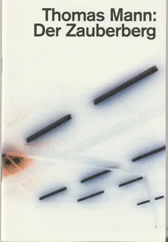 Schauspiel Stuttgart, Armin Petras, Stephan Wetzel: Programmheft Thomas Mann DER ZAUBERBERG Premiere 24. Oktober 2014 Spielzeit 2014 / 15 Nr. 6. 