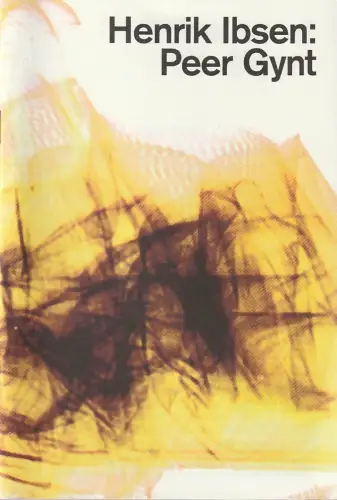 Schauspiel Stuttgart, Armin Petras, Bernd Isele, Franziska Baur: Programmheft Henrik Ibsen PEER GYNT Premiere 20. Juni 2015 Spielzeit 2014 / 15 Nr. 20. 