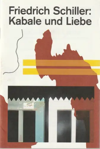 Schauspiel Stuttgart, Armin Petras, Bernd Isele: Programmheft Friedrich Schiller KABALE UND LIEBE Premiere 19. November 2016 Spielzeit 2016 / 17 Nr. 6. 