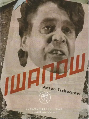 Schauspiel Stuttgart, Staatstheater Stuttgart, Hasko Weber, Jörg Bochow: Programmheft Anton Tschechow IWANOW Premiere 19. September 2008 Spielzeit 2008 / 09 Nr. 53. 