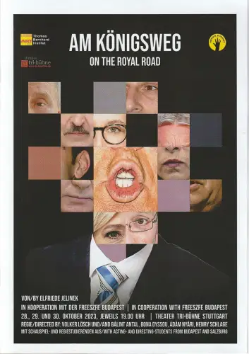 Theater tri-bühne Stuttgart: Programmheft Elfriede Jelinek AM KÖNIGSWEG Theater tri-bühne Stuttgart 2023. 