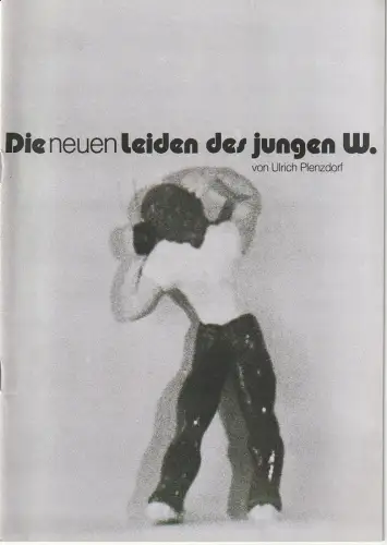 Theater der Altstadt Stuttgart, Klaus Heydenreich, Christian Stahr: Programmheft Plenzdorf DIE NEUEN LEIDEN DES JUNGEN W. Theater der Altstadt 1976. 