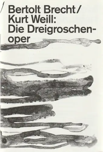 Schauspiel Stuttgart, Armin Petras, Carmen Wolfram: Programmheft Brecht / Weill DIE DREIGROSCHENOPER Schauspiel Stuttgart 2014. 