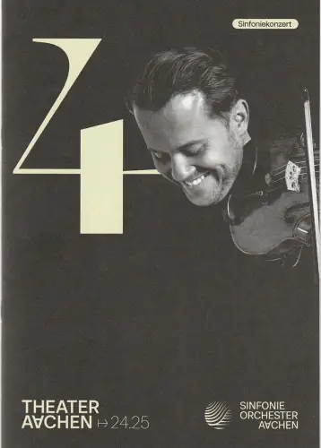 Stadttheater und Musikdirektion Aachen, Elena Tzavara, Ulrich Wilker: Programmheft 4. Sinfoniekonzert 16. - 17. Februar 2025 Spielzeit 2024 / 25 Heft 06. 
