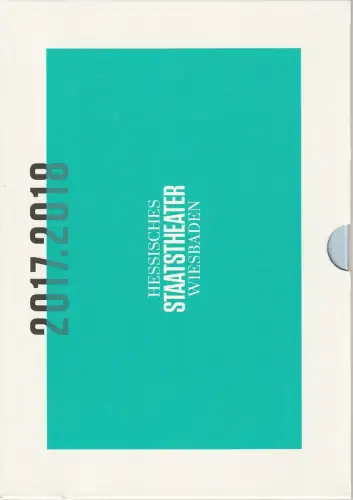 Hessisches Staatstheater Wiesbaden, Uwe Eric Laufenberg, Caroline Lazarou, Katja Leclerc: HESSISCHES STAATSTHEATER WIESBADEN Spielzeit 2017 . 2018 Spielzeitheft 6 Bände im Schuber. 