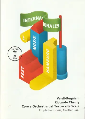 Internationales Musikfest Hamburg, HamburgMusik, Clemens Matuschek, Simon Chlosta, u.a: Programmheft 3. INTERNATIONALES MUSIKFEST HAMBURG 24 / 25 Mai 2025. 