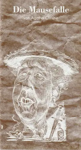 Landesbühne Rheinland-Pfalz, Walter Ullrich, Marcel Krohn, Friedhelm Schulz ( Fotos ): Programmheft Agatha Christie DIE MAUSEFALLE Spielzeit 2006 / 2007 Heft 5. 