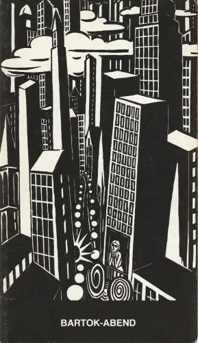 Oper der Stadt Köln, Michael Hampe, Irmgard Schaberth und Angelus Seipt: Programmheft Tanz-Forum der Oper der Stadt Köln BARTOK-ABEND 1980. 