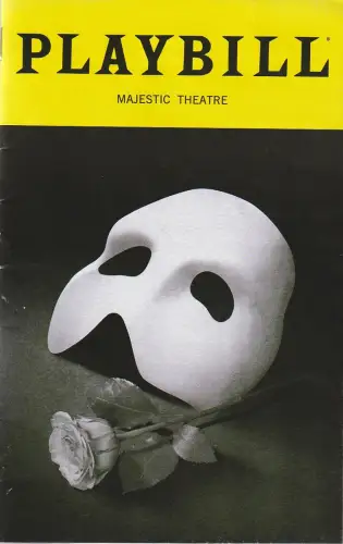 Playbill September 2019: Programmheft THE PHANTOM OF THE OPERA Majestic Theatre 2019. 