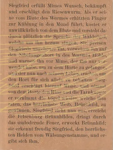 Bayerische Staatsoper, Nikolaus Bachler, Kent Nagano, Olaf A. Schmitt, Marion Tiedtke, Julia Schmitt: Programmheft Richard Wagner SIEGFRIED Premiere 27. Mai 2012 Spielzeit 2011 / 2012. 