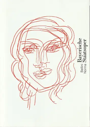 Bayerische Staatsoper, Sir Peter Jonas, Peter Heilker, Rainer Karlitschek, Kea Flörcken: Programmheft Vincenzo Bellini NORMA Premiere 21. Januar 2006 Spielzeit 2005 / 06. 