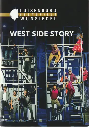 Luisenburg  Festspiele Wunsiedel 2025 , Birgit Simmler, Christof Kaldonek, Florian Miedl ( Fotos ): Programmheft Leonard Bernstein WEST SIDE STORY Premiere 5. Juli 2025. 