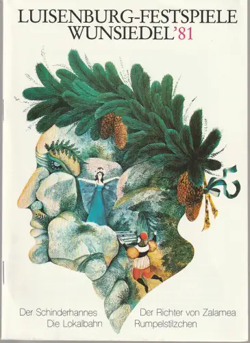 Stadt Wunsiedel, Egon Kochanowski, Arnold Knott: Programmheft Luisenburg-Festspiele Wunsiedel 1981. 