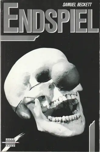 Nationaltheater Mannheim, Arnold Petersen, Ralf Waldschmidt, Hans Jörg Michel ( Fotos ): Programmheft Samuel Beckett ENDSPIEL Premiere 15. März 1989 Spielzeit 1988 / 89 Heft 11. 