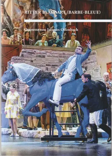 Theater Hagen, Francis Hüsers, Thomas Rufin: Programmheft Jacques Offenbach RITTER BLAUBART Premiere 26. Oktober 2024 Spielzeit 2024 / 25 Heft Nr. 4. 