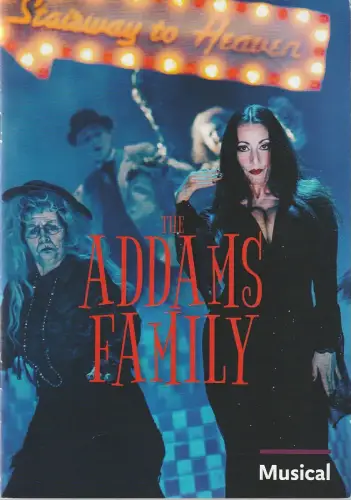 Theater Nordhausen / Loh-Orchester Sondershausen, Daniel Klajner, Juliane Hirschmann: Programmheft Andrew Lippa THE ADDAMS FAMILY Musical Theater Nordhausen 2021. 