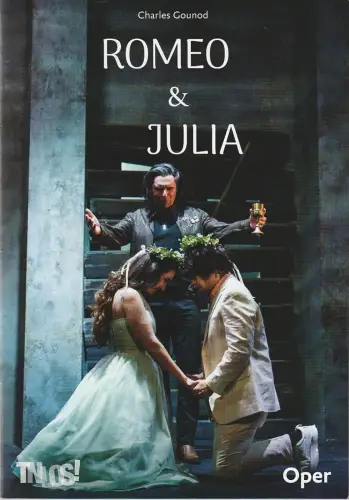 Theater Nordhausen / Loh-Orchester Sondershausen, Daniel Klajner, Juliane Hirschmann: Programmheft Charles Gounod ROMEO ET JULIETTE Theater Nordhausen 2024. 