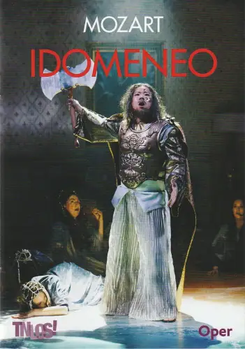 Theater Nordhausen / Loh-Orchester Sondershausen, Daniel Klajner, Juliane Hirschmann: Programmheft Wolfgang Amadeus Mozart IDOMENEO Premiere 24. Januar 2025 Spielzeit 2024 / 2025 Nr. 6. 