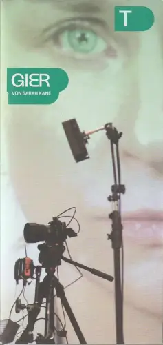 Deutsches Theater Berlin, Iris Laufenberg, Bernd Isele: Programmheft Sarah Kane GIER Premiere 15. Februar 2025. 